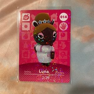 Genuine ACNH amiibo Luna